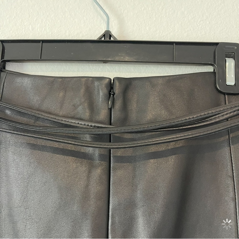 ANTONIO MELANI - 100% Leather Black Pencil Skirt - Picture 12 of 15